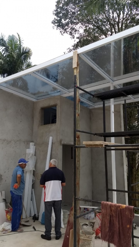 Cobertura de Vidro Garagem Valores Jockey Clube - Cobertura de Vidro para Escada Externa