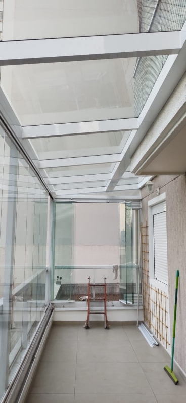 Coberturas de Vidro para Escada Externa Parque Novo Mundo - Cobertura com Vidro Temperado