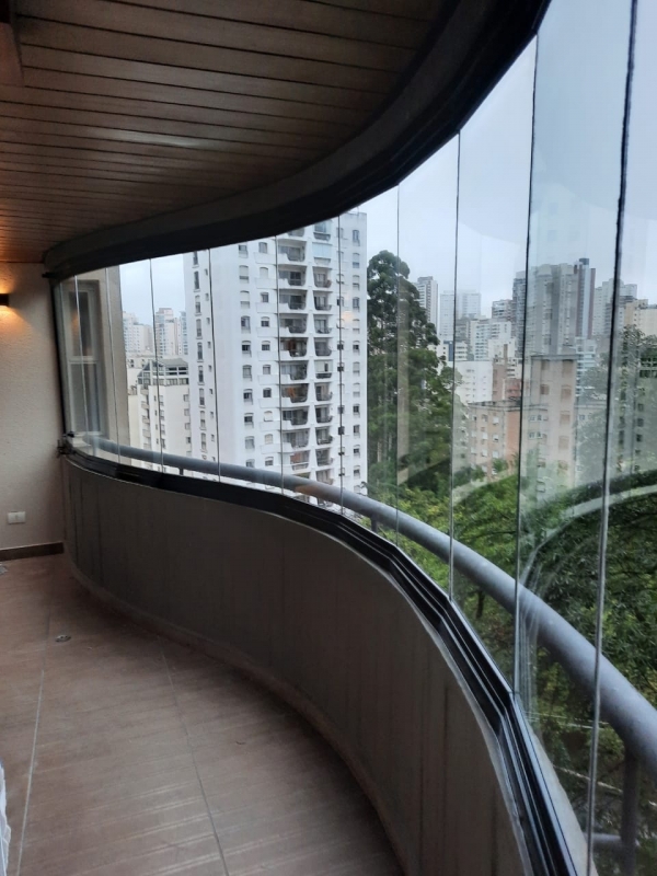Cortinas de Vidro para Sacadas Vila Nova Conceição - Cortina de Vidro São Paulo Capital