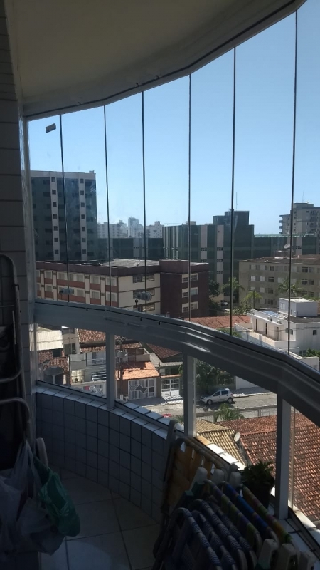 Envidraçamento de Sacadas Vidro Laminado Vila Medeiros - Envidraçamento de Sacada com Ar Condicionado