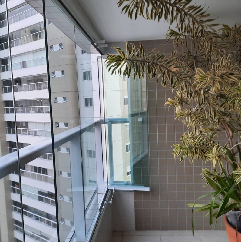 Fechamento de Terraço com Vidro Cotação Lauzane Paulista - Fechamento em Vidro