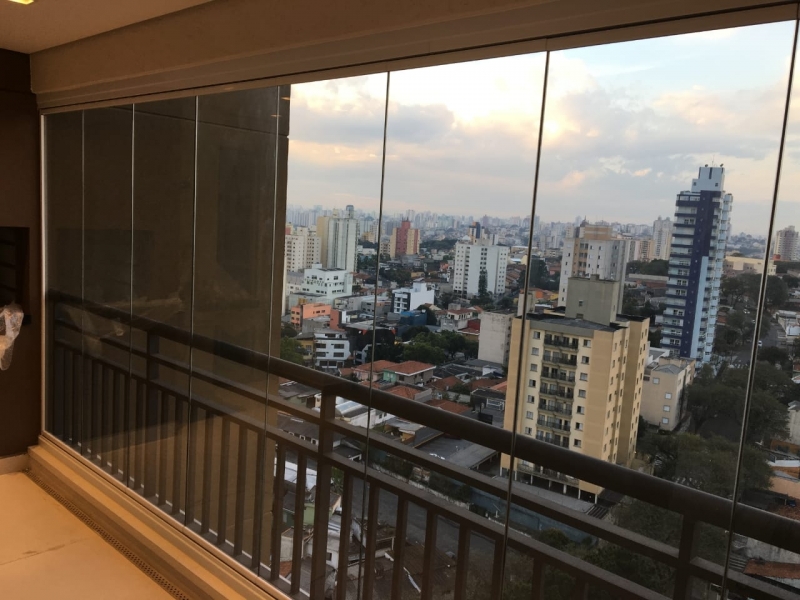 Fechamento Varandas em Vidro Tatuapé - Fechamento de Varanda com Vidro São Paulo Capital