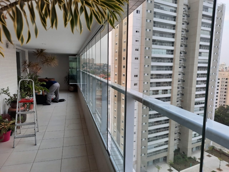 Onde Faz Fechamento de Varanda com Vidro de Correr Zona Sul - Fechamento de Varanda com Vidro São Paulo Capital