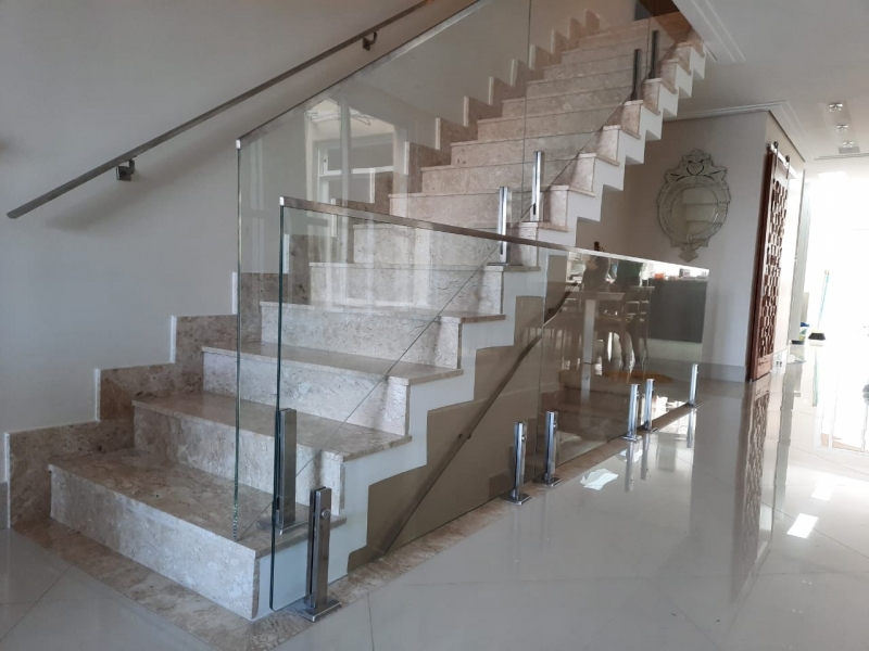 Quanto Custa Cobertura de Vidro para Escada Externa Sacomã - Cobertura em Vidro